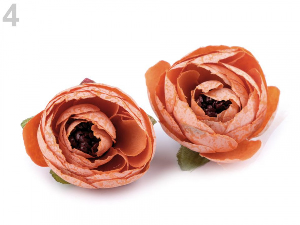 Umělý květ pryskyřník Ø4 cm