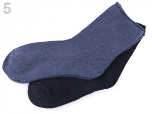 Pánské bavlněné ponožky thermo se zdravotním lemem