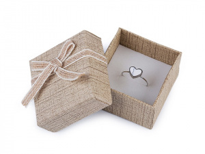 Krabička na šperky 5x5 cm