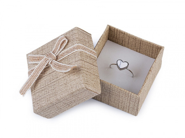 Krabička na šperky 5x5 cm