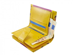 Dámská peněženka kožená 9,5x12 cm