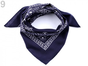 Šátek paisley 55x55 cm