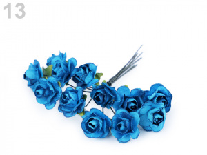 Růže na drátku / polotovar na vývazky Ø16 mm