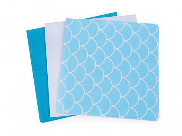 Sada látek na patchwork 40x40 cm