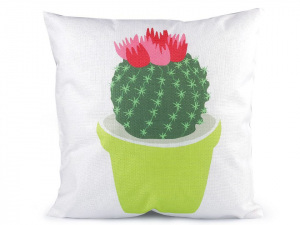 Povlak na polštář kaktus 44x44 cm