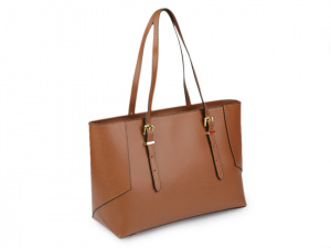 Kožená kabelka - dovoz Itálie 25x38 cm