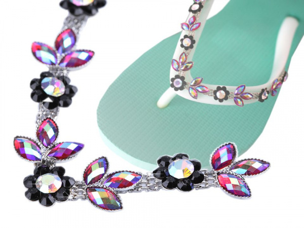 Kamínková ozdoba na žabky