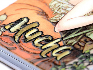 Kosmetické zrcátko Mucha