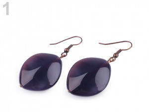 Náušnice skleněné