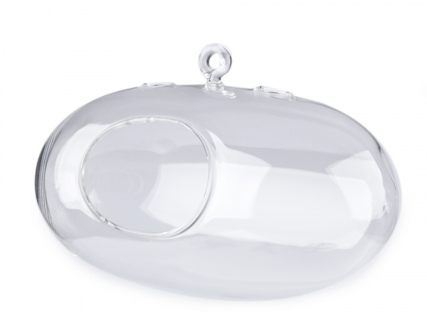 Skleněné aerárium 12x19 cm