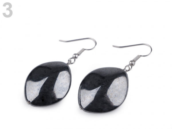 Náušnice skleněné