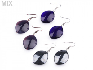 Náušnice skleněné