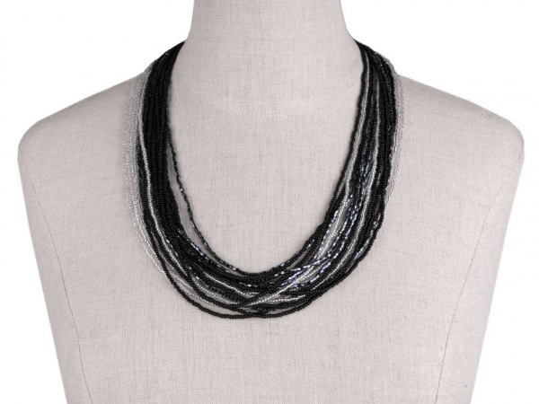 Náhrdelník z rokajlu, víceřadý