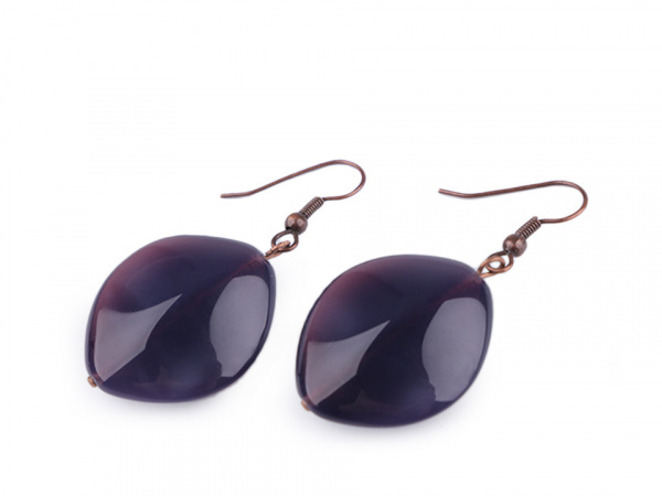 Náušnice skleněné