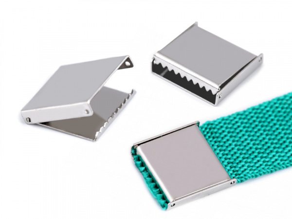 Koncovka na plochou šňůrku 20 mm