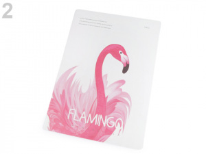 Sešit / zápisník plameňák Languo 18,5x26 cm