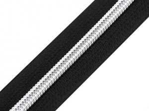 Zip spirálový No 5 s metalickými zoubky metráž