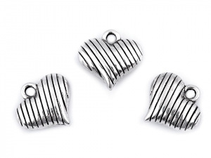 Přívěsek srdce 14x15 mm