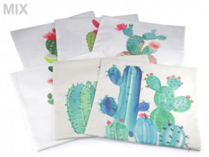 Povlak na polštář kaktus 44x44 cm