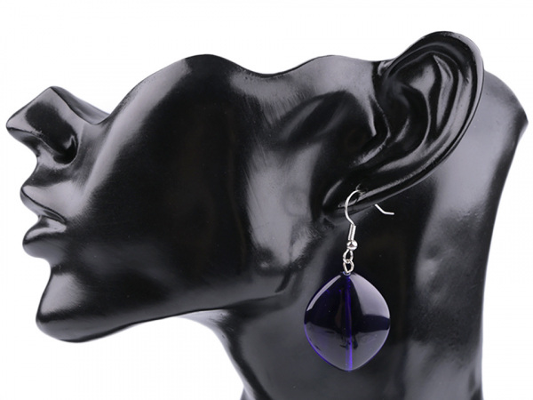 Náušnice skleněné