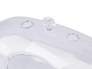 Skleněné aerárium 12x19 cm