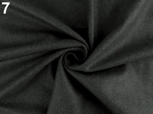 Vlněný flauš jednobarevný