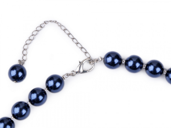 Perlový náhrdelník broušené ohňovky