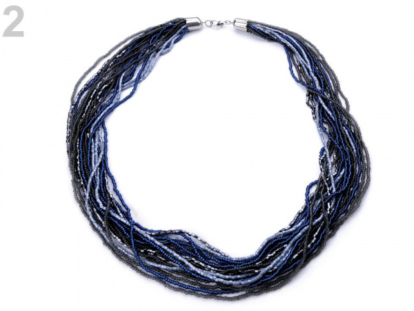 Náhrdelník z rokajlu, víceřadý