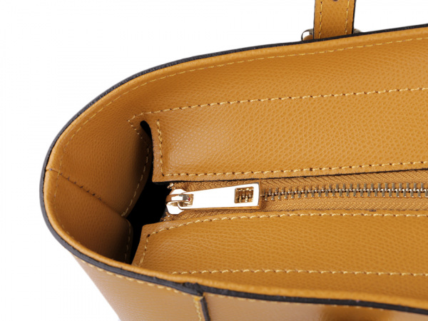 Kožená kabelka - dovoz Itálie 25x38 cm