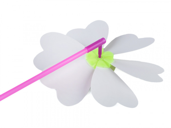 Kreativní sada větrník k domalování květ