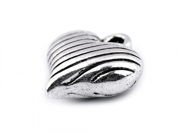 Přívěsek srdce 14x15 mm