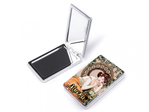 Kosmetické zrcátko Mucha