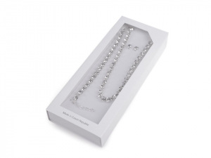 Štrasová souprava - jablonecká bižuterie