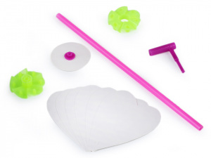 Kreativní sada větrník k domalování květ