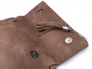 Kabelka překládaná se střapcem 14,5x24 cm