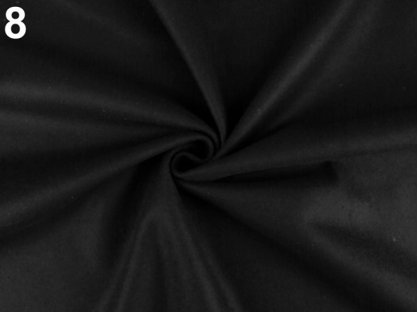 Vlněný flauš jednobarevný