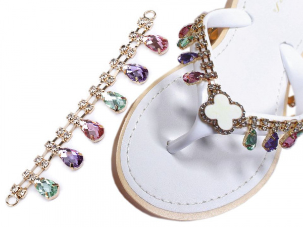 Kamínková ozdoba na obuv