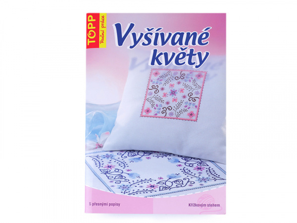 Kniha Vyšívané květy