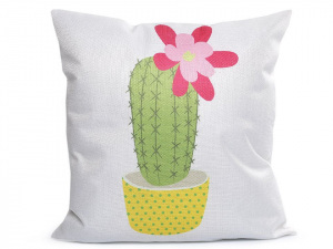 Povlak na polštář kaktus 44x44 cm