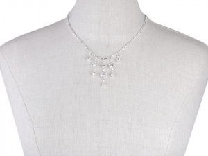 Štrasový náhrdelník - jablonecká bižuterie