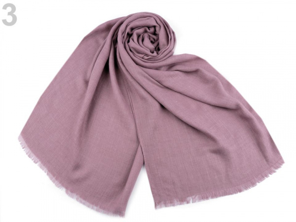 Šátek / šála jednobarevná 85x180 cm