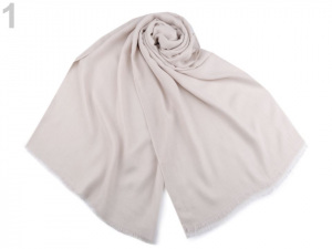 Šátek / šála jednobarevná 85x180 cm