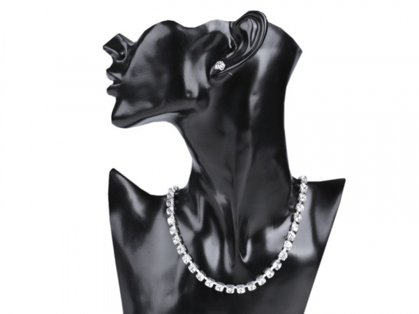 Štrasová souprava - jablonecká bižuterie