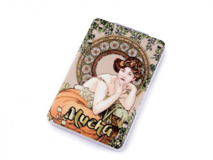 Kosmetické zrcátko Mucha