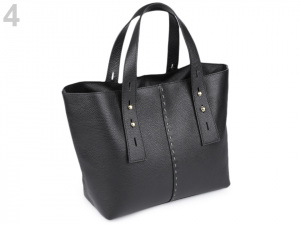 Italská kožená kabelka 29x46 cm