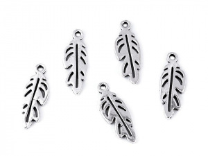 Přívěsek pírko 6x16 mm