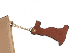 Dámská peněženka / dokladovka psi 10x20 cm