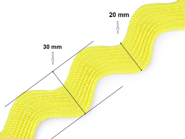 Prýmek / hadovka šíře 20 mm široká
