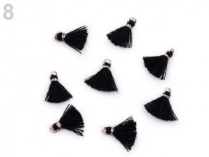 Mini střapec s očkem délka 10-13 mm