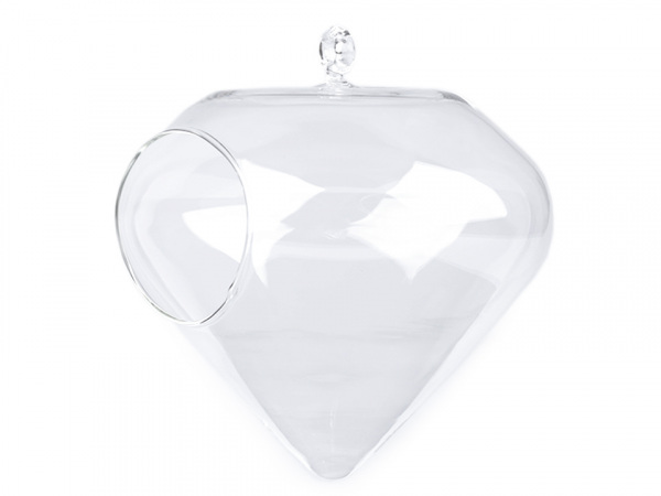 Skleněná kapka 15x15 cm aerárium